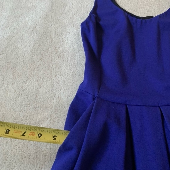 Aritzia Wilfred Pompe Dress with pockets, Royal Blue, size 4 - Picture 8 of 13